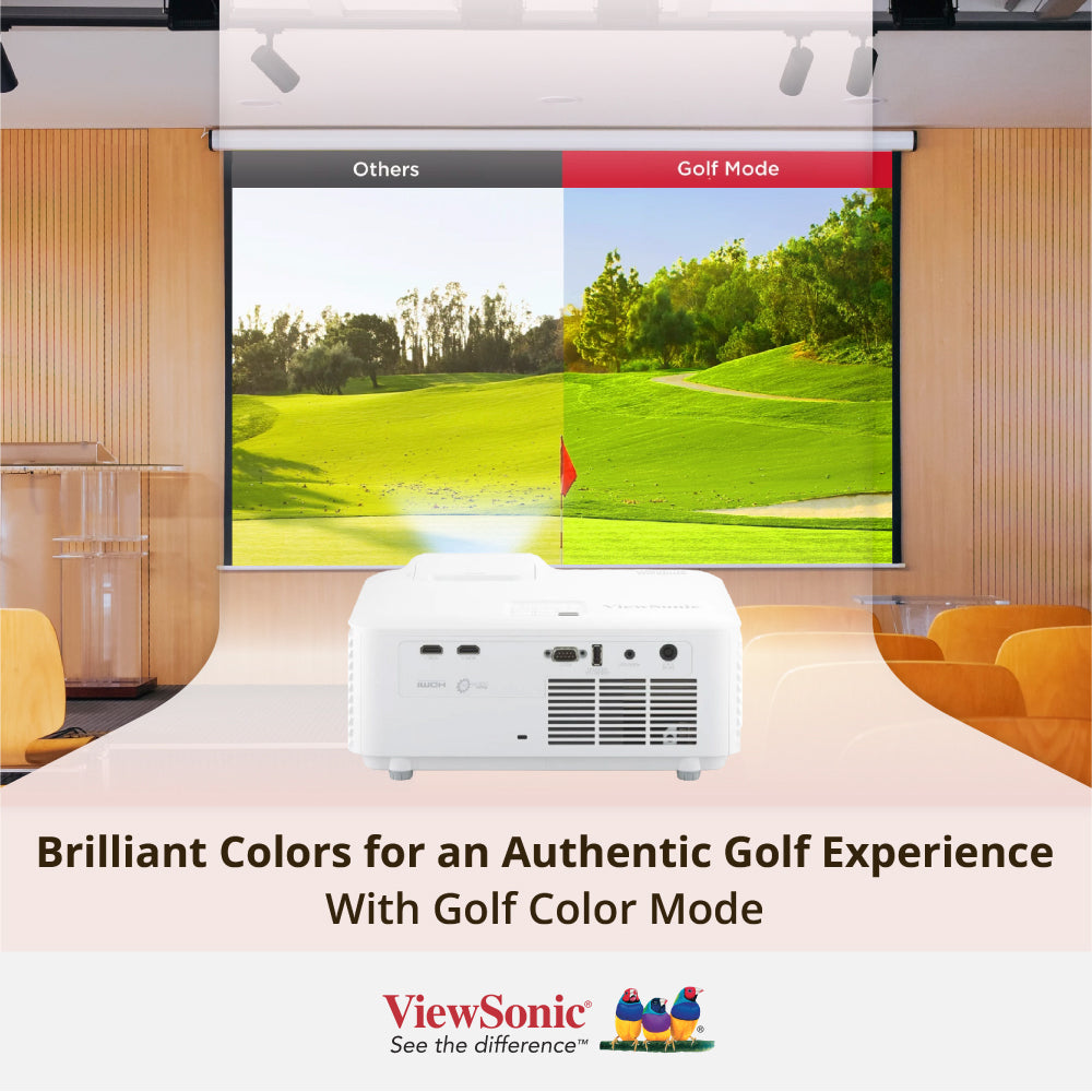 ViewSonic LSD400W 4,000 ANSI Lumens WXGA Short Throw Laser Projector