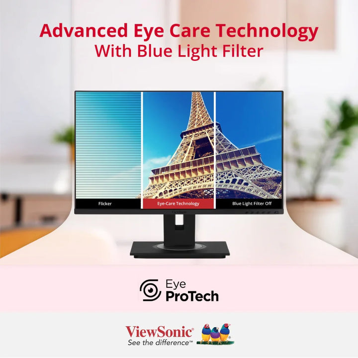 ViewSonic VG2456 24" Docking Monitor - 1920 x 1080, USB-C, Ethernet - ViewSonic Store