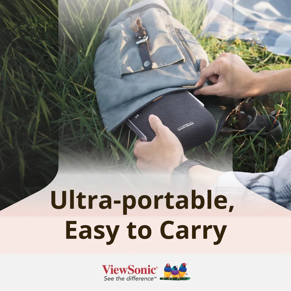 Viewsonic M1X Smart LED Portable Projector with Harman Kardon Speakers - ViewSonic Store