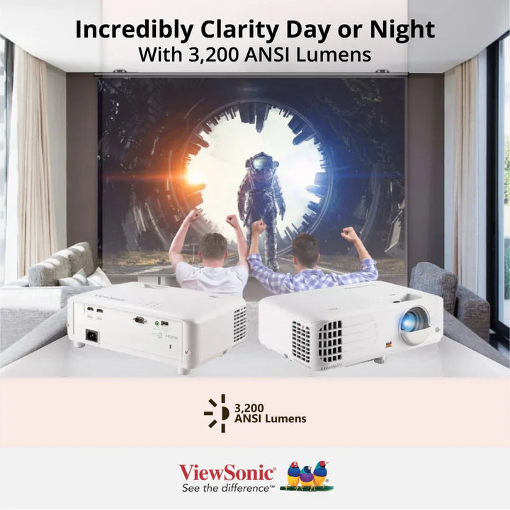ViewSonic PX701-4K 3200 ANSI Lumens 4K Home Projector - ViewSonic Store Singapore
