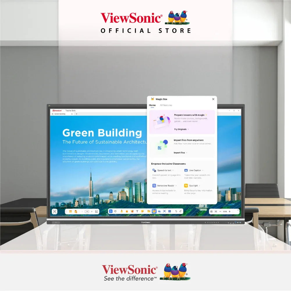 ViewSonic 55" ViewBoard® IFP5551 Enterprise Device Licensing Agreement (EDLA) 4K Interactive Display - ViewSonic Store