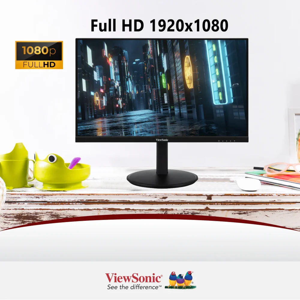 ViewSonic VG2409-MHU 24" Full HD USB-C Monitor with Dual Speakers - ViewSonic Store