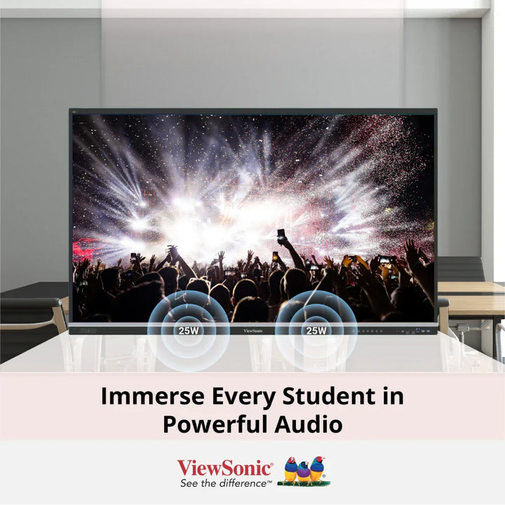 ViewSonic 75" ViewBoard® IFP7551 Enterprise Device Licensing Agreement (EDLA) 4K Interactive Display - ViewSonic Store