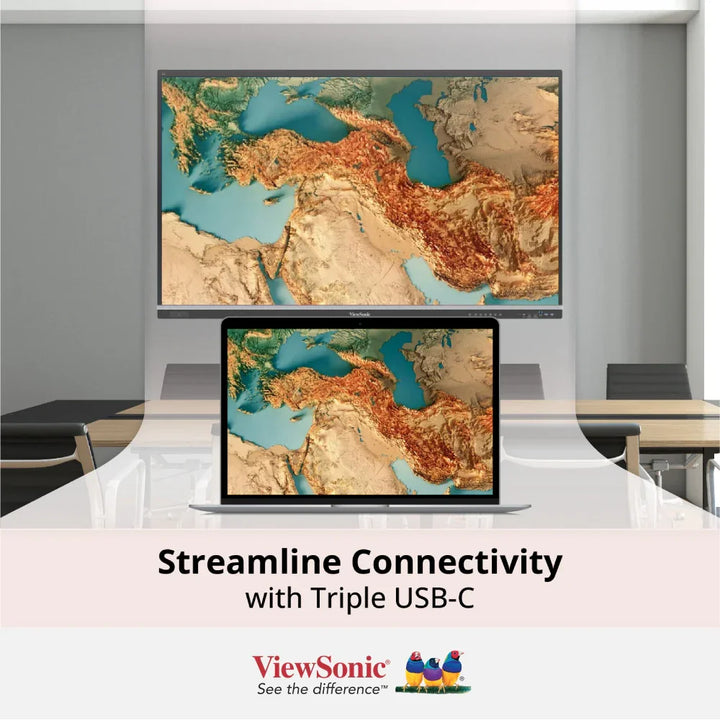 ViewSonic 65" ViewBoard® IFP6551 Enterprise Device Licensing Agreement (EDLA) 4K Interactive Display - ViewSonic Store