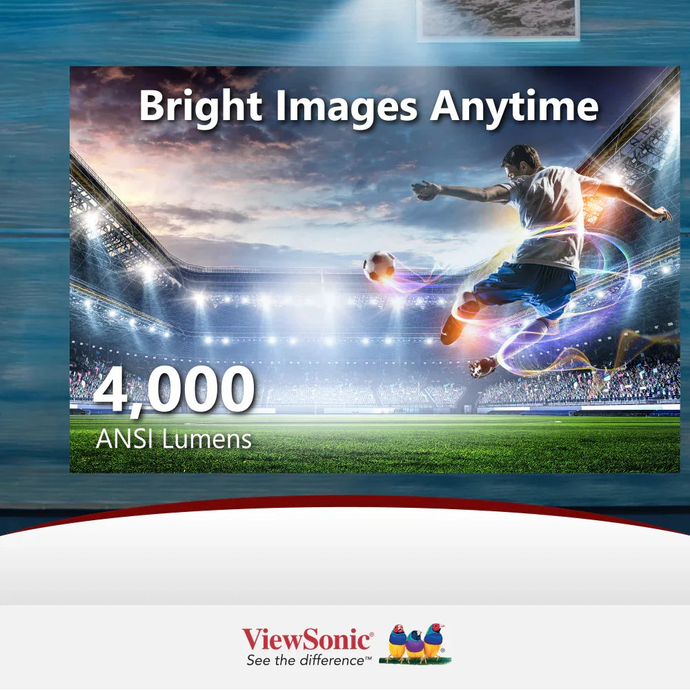 ViewSonic PX704HD 4,000 ANSI Lumens 1080p Home & Business Projector - ViewSonic Store