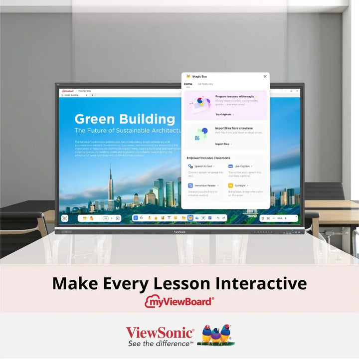 ViewSonic 65" ViewBoard® IFP6551 Enterprise Device Licensing Agreement (EDLA) 4K Interactive Display - ViewSonic Store