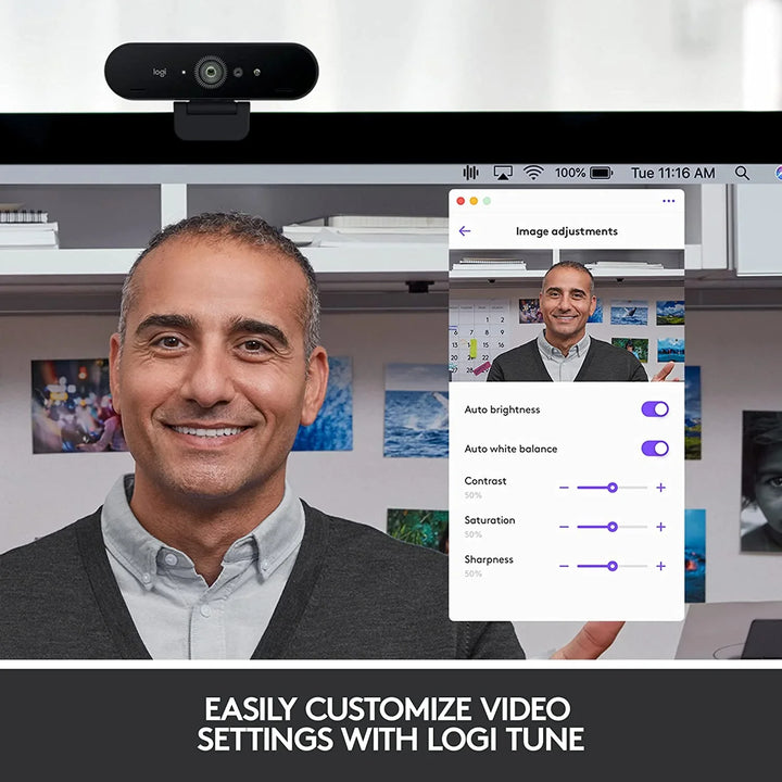 LOGITECH BRIO 4K Webcam - ViewSonic Store