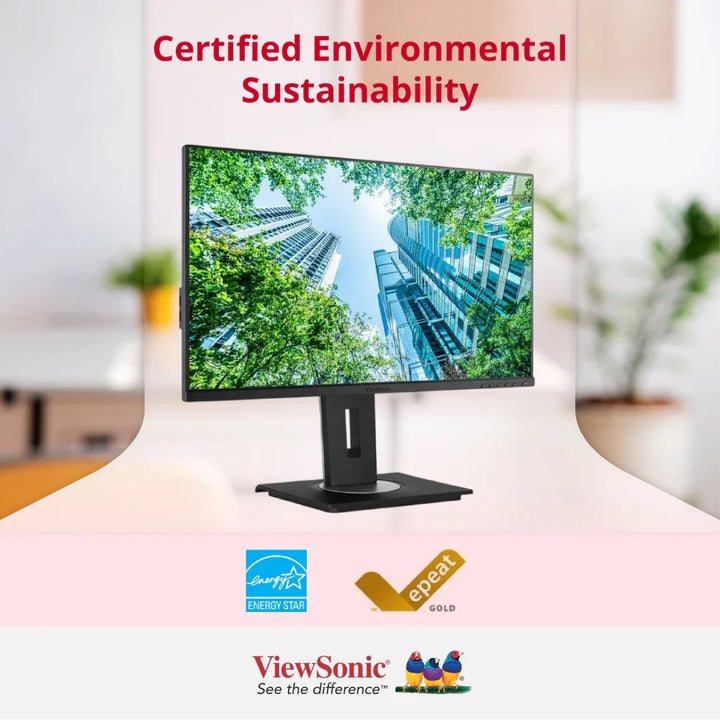 ViewSonic VG2456 24" Docking Monitor - 1920 x 1080, USB-C, Ethernet - ViewSonic Store