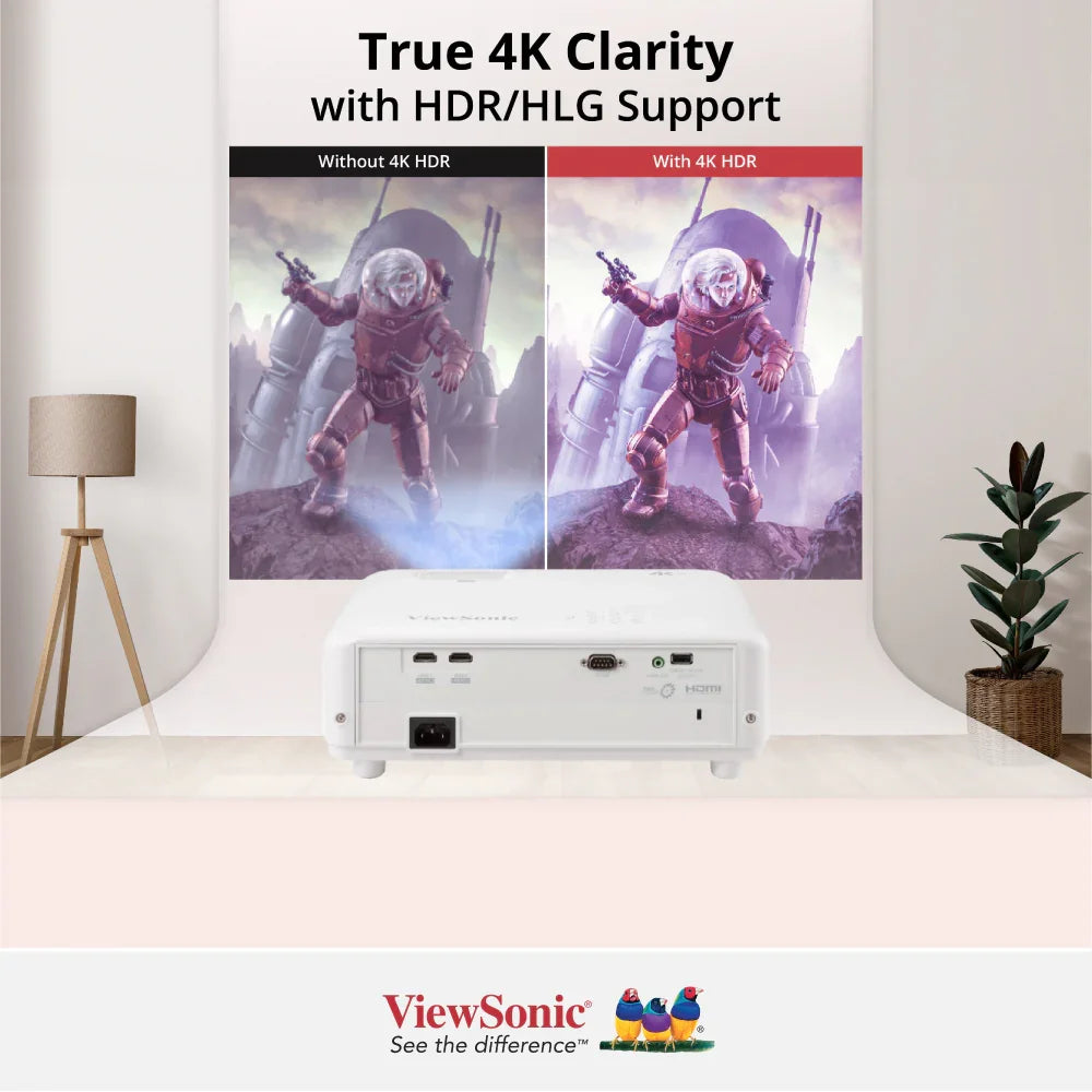 ViewSonic PX701-4K 3200 ANSI Lumens 4K Home Projector - ViewSonic Store Singapore