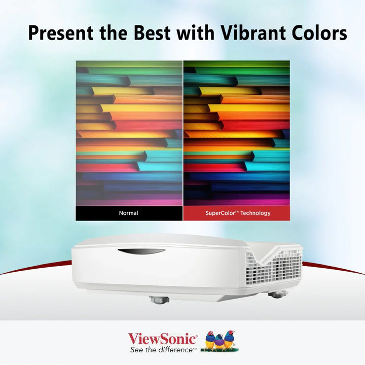 ViewSonic LS832WU 5,000 ANSI Lumens WUXGA Ultra Short Throw Laser Installation Projector - ViewSonic Store