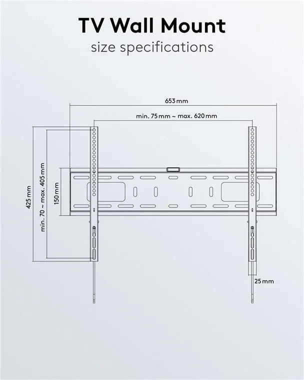 TV Wall Mount Pro Fixed L (37-70 Inch) - ViewSonic Store