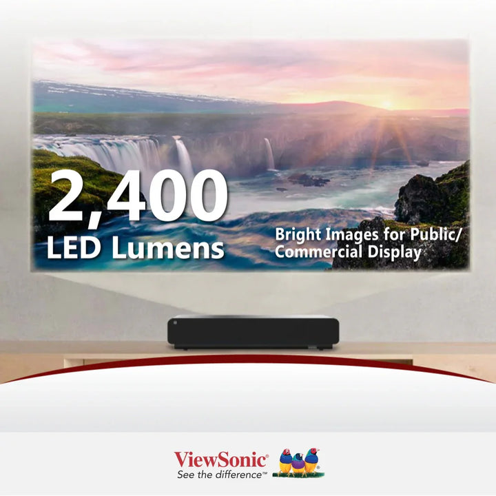 ViewSonic X1000-4K+ 4K UHD Ultra Short Throw LED Projector 3840 x 2160 - ViewSonic Store