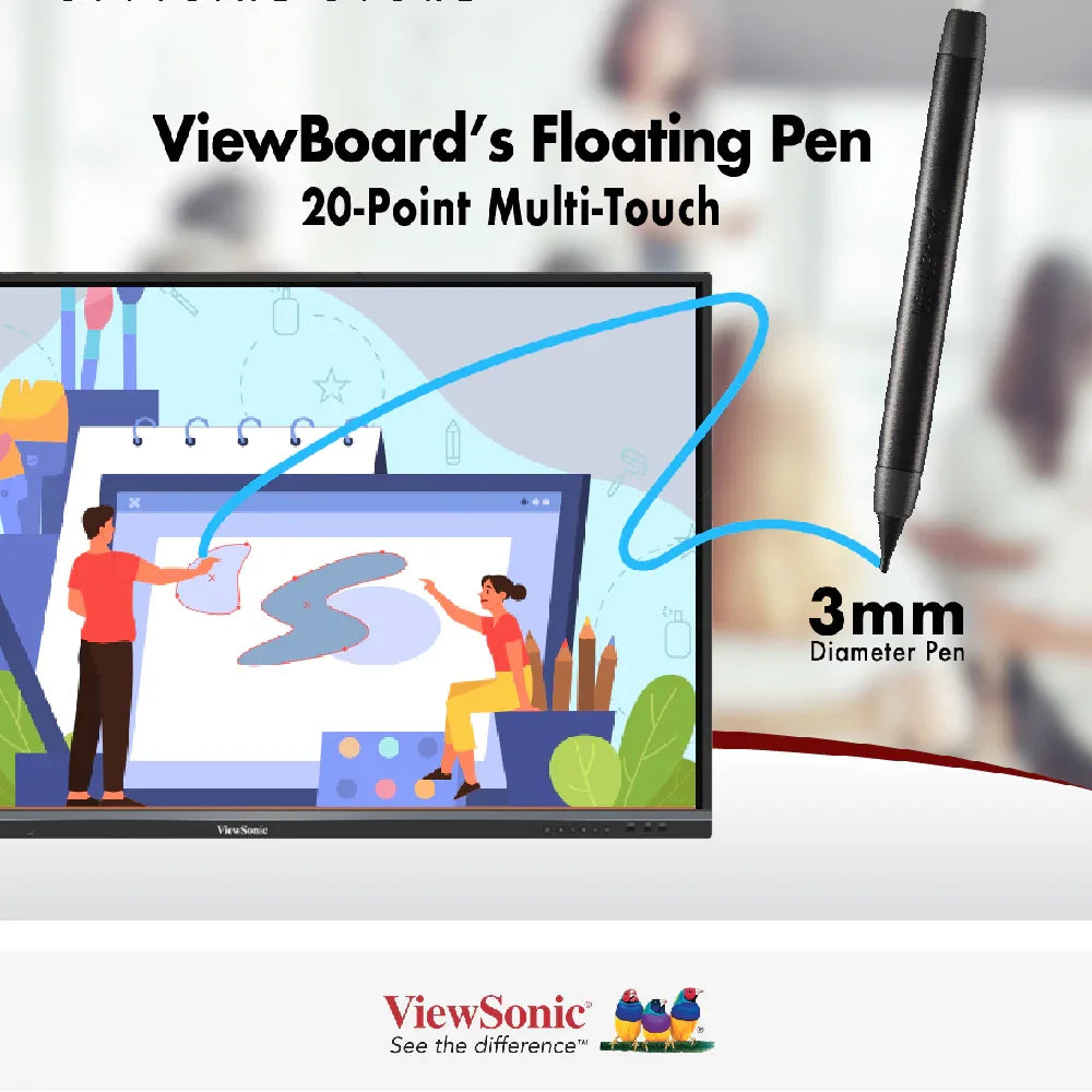 ViewSonic 55" IFP5550 Interactive Display 4K ViewBoard Gen 5F 3840 x 2160 - ViewSonic Store