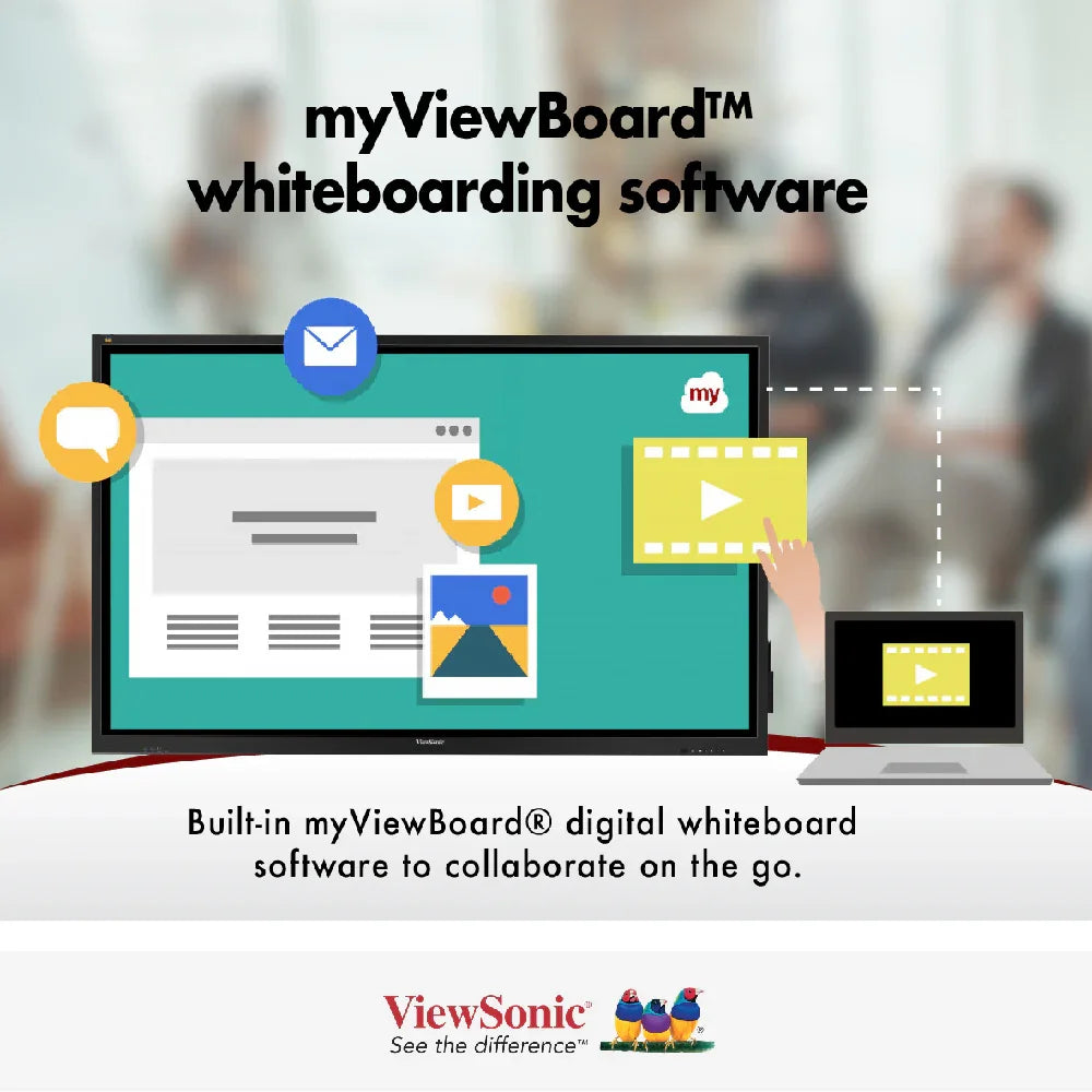 ViewSonic 55" IFP5550 Interactive Display 4K ViewBoard Gen 5F 3840 x 2160 - ViewSonic Store