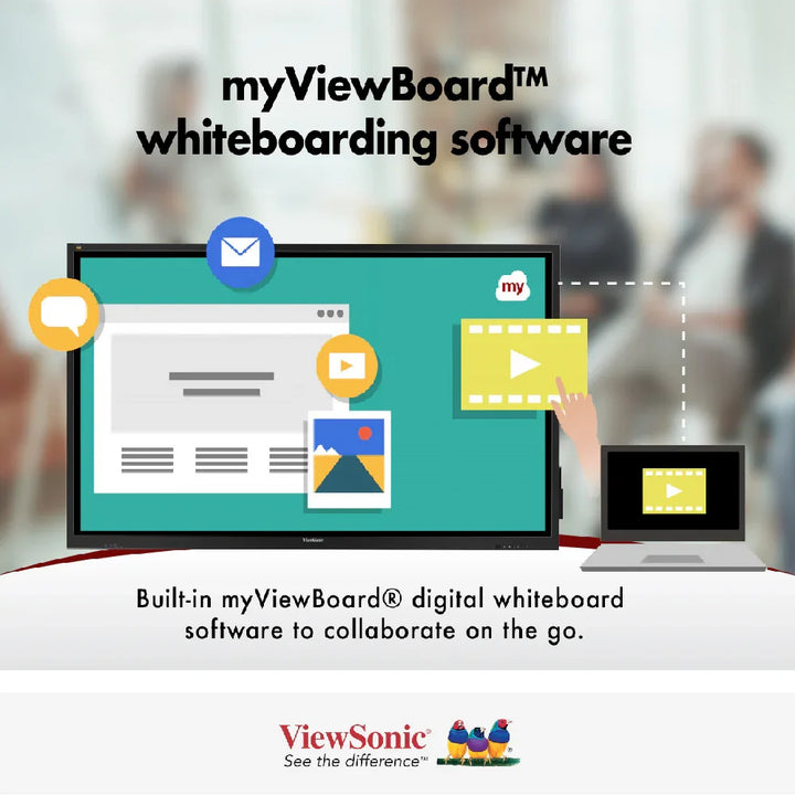 ViewSonic 55" IFP5550 Interactive Display 4K ViewBoard Gen 5F 3840 x 2160 - ViewSonic Store