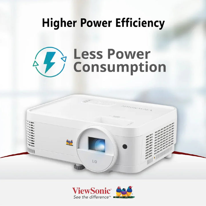 ViewSonic LS500WHE WXGA 3000 ANSI Lumen Lamp Free 3rd Gen LED Projector - ViewSonic Store