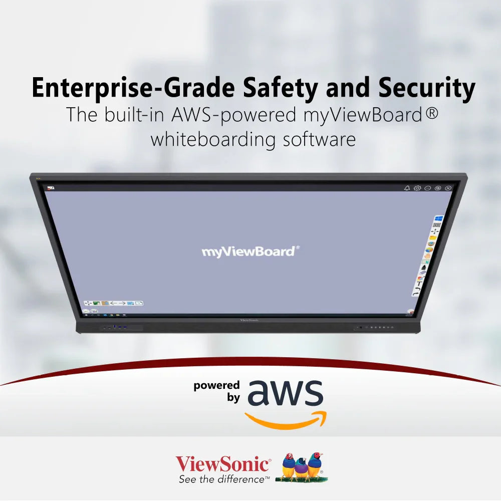 ViewSonic 75" IFP7552-1A Interactive Display 4K ViewBoard 3840 x 2160 - ViewSonic Store