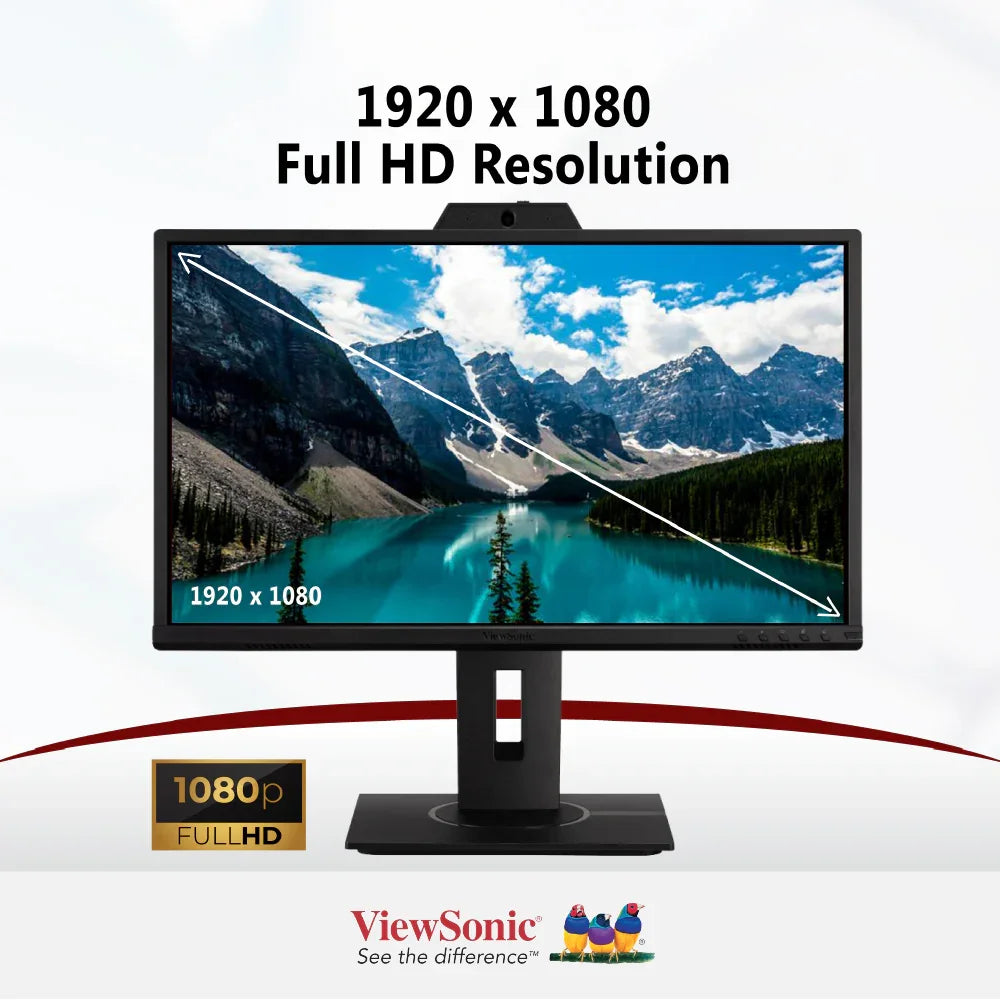 ViewSonic VG2740V 27" IPS Full HD Video Conferencing Monitor - 1920 x 1080 - ViewSonic Store