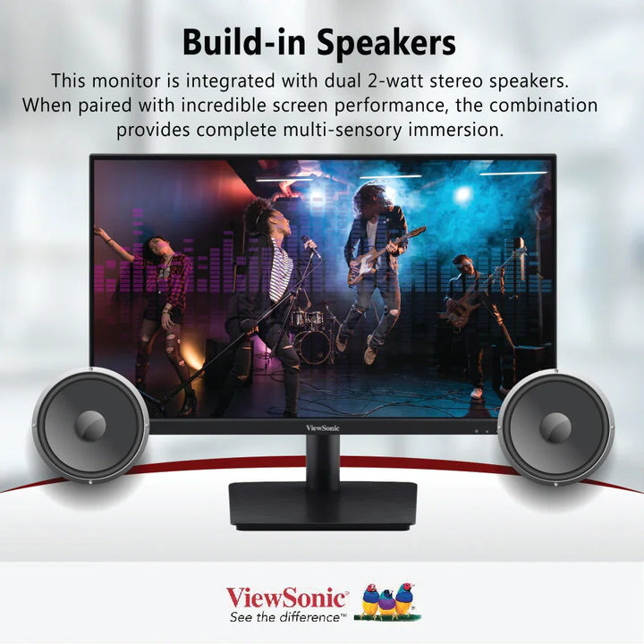 ViewSonic VA2409-MHU 24” Full HD Monitor - 1920 x 1080, 75 Hz, USB-C - ViewSonic Store