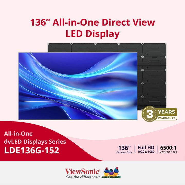 Viewsonic LDE136G-152 136” All-in-One Direct View LED Display