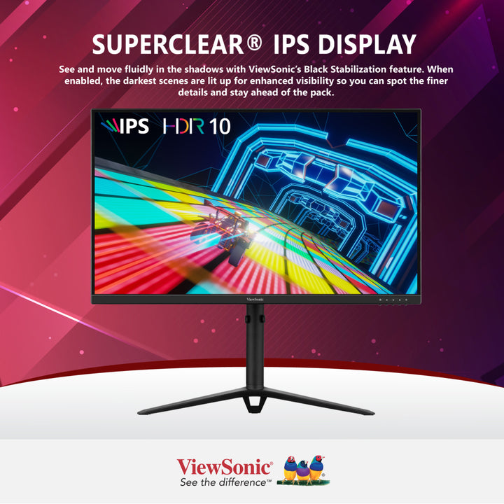ViewSonic VX2728J 27” 165Hz Fast IPS Gaming Monitor