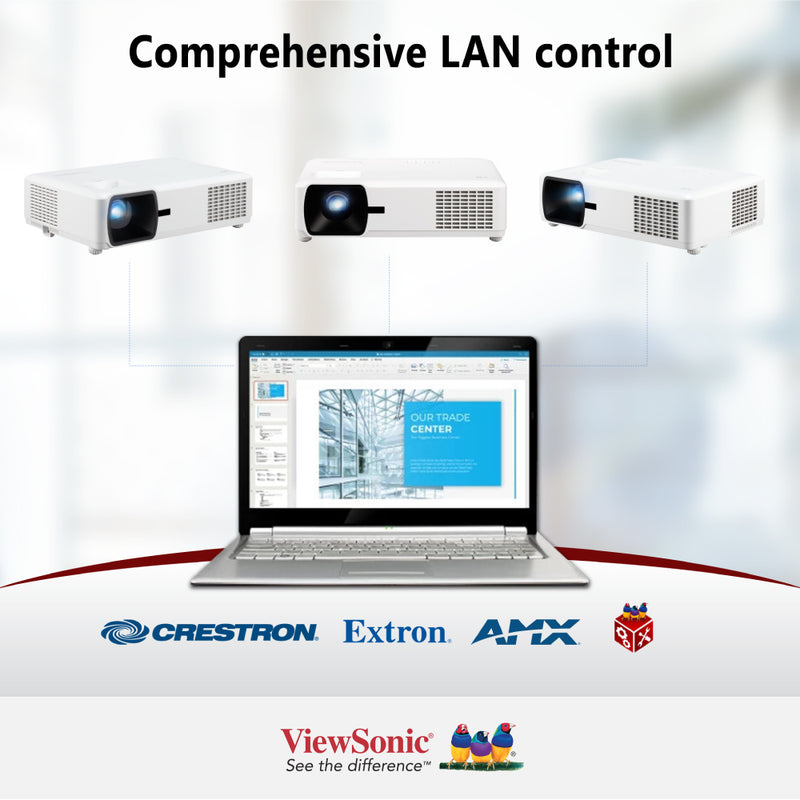 Viewsonic LS610WHE 4,500 ANSI Lumens WXGA LED Business/Education Projector