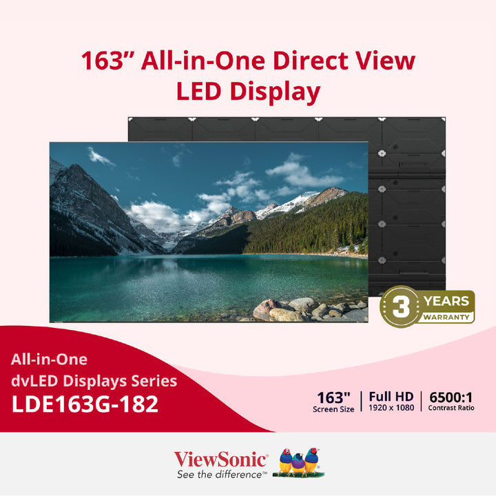 VIEWSONIC LDM136-151 136” All-in-One Direct View LED Display