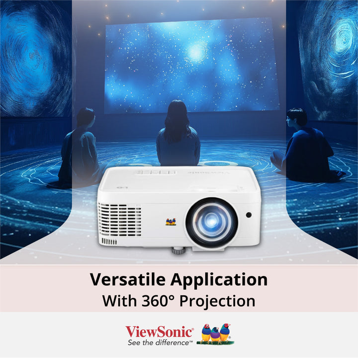 ViewSonic LSD300W-ST 3,300 ANSI Lumens WXGA Short Throw LED Projector