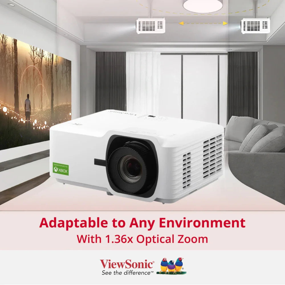 ViewSonic LX700-4K 3,500 ANSI Lumens 4K Laser Home Projector - ViewSonic Store Singapore 