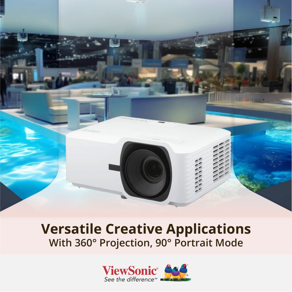 ViewSonic LSD500HD 5,500 ANSI Lumens 1080p Laser Installation Projector