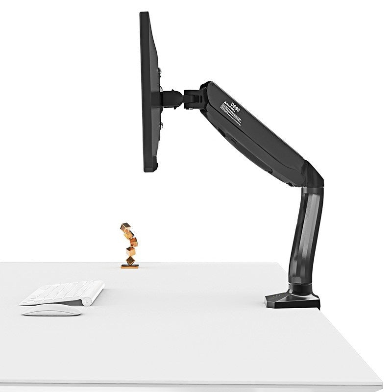 17-32 inch TV/Monitor stand full motion Gas Strut Single arm Desktop FlexiMount, VESA compliant 75×75, 100×100 mm, loading 6-9 KG per arm