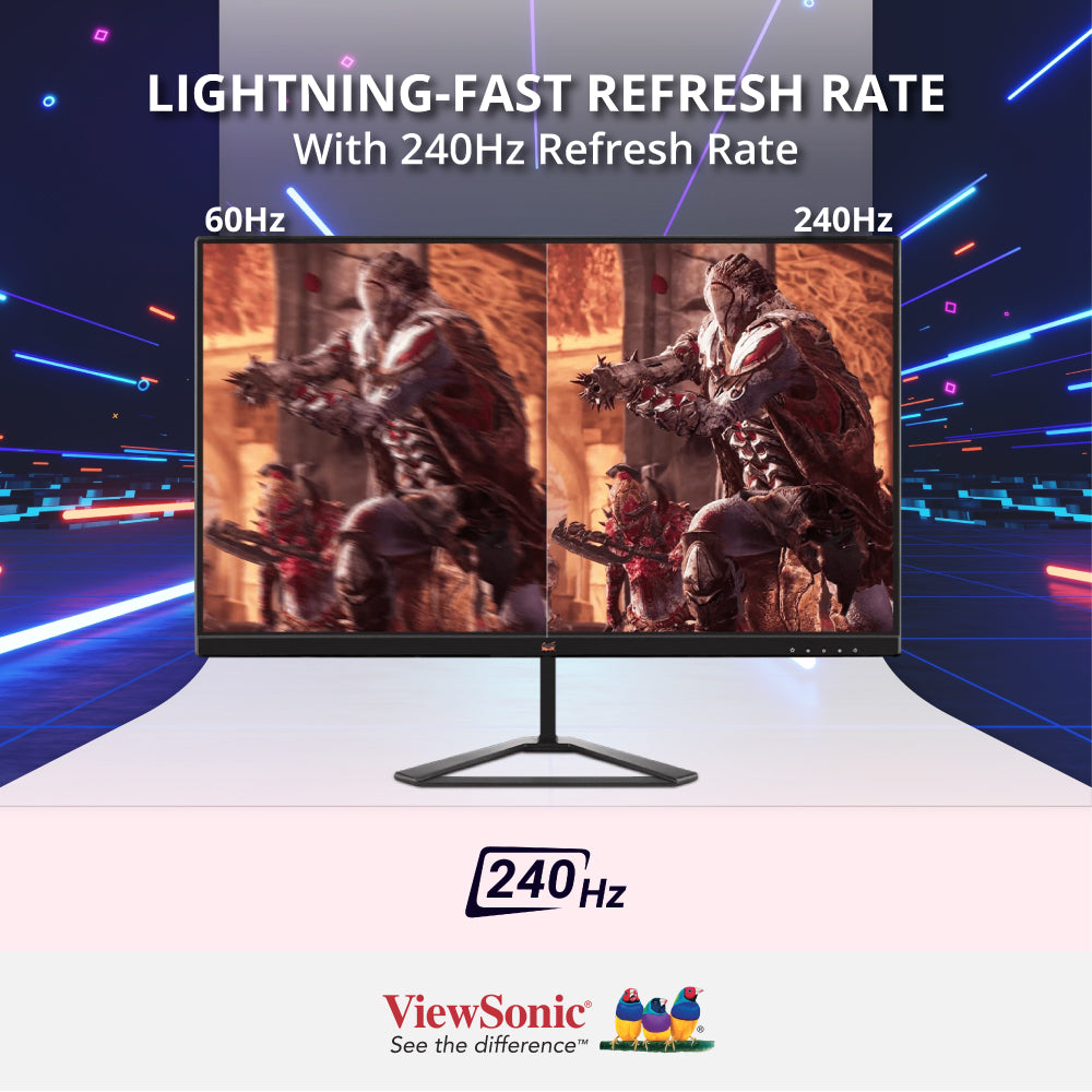 ViewSonic VX2479A-HD-PRO 24” 240Hz Gaming Monitor