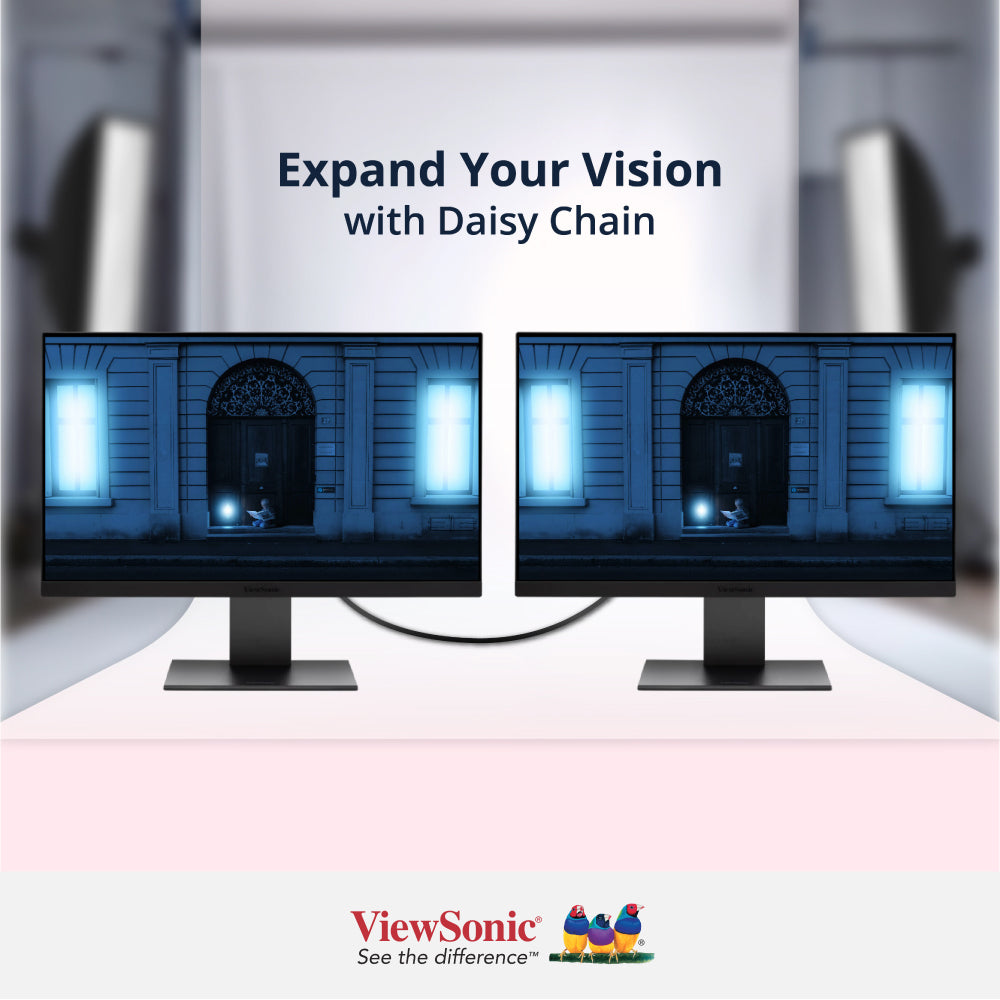 ViewSonic VP2788-5K 27" 5K Mac Compatible Monitor with 100W Thunderbolt 4