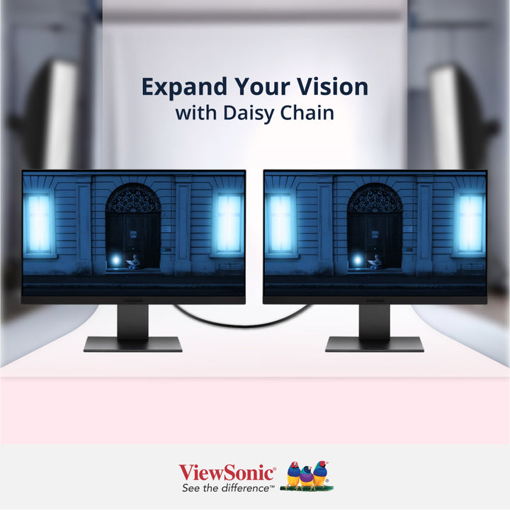 ViewSonic VP2788-5K 27" 5K Mac Compatible Monitor with 100W Thunderbolt 4