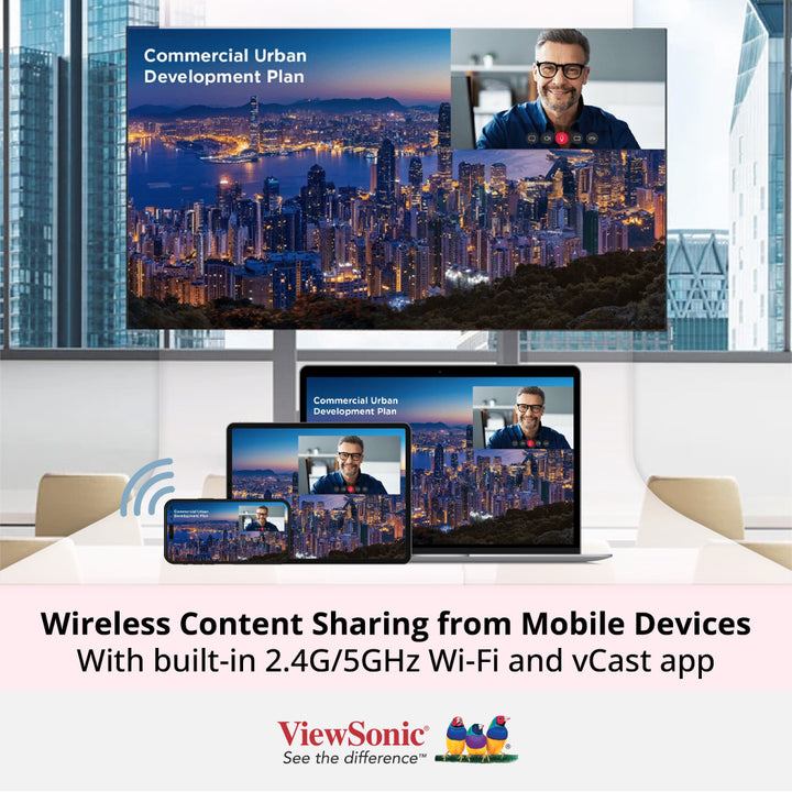 ViewSonic LDS138-151 Foldable 138” All-in-One LED Display