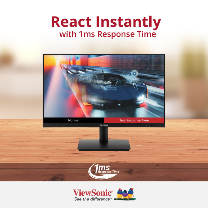 ViewSonic VA240-H 24” Full HD Monitor 100Hz Fast 1ms Response Time