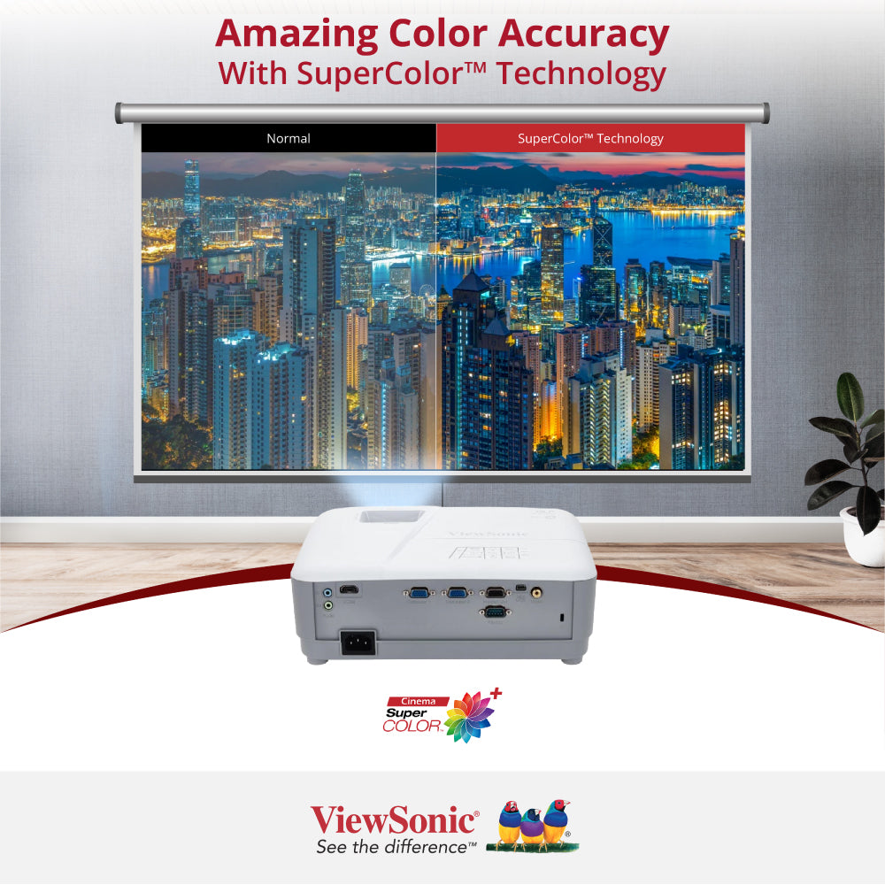 ViewSonic SP6 4,800 ANSI Lumens XGA Business Projector