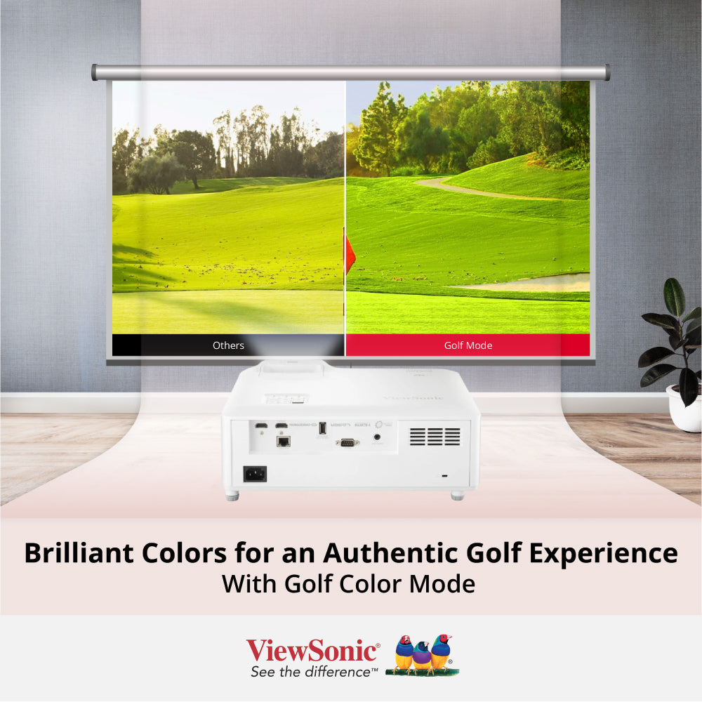 ViewSonic LS901HD 6,000 ANSI Lumens 1080p Laser Installation Projector