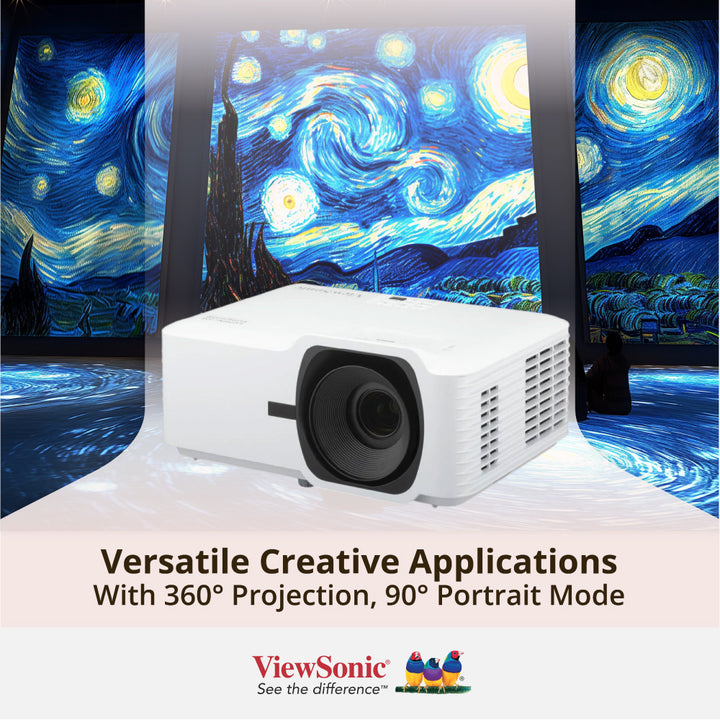ViewSonic LSD600W 6,000 ANSI Lumens WXGA Laser Installation Projector
