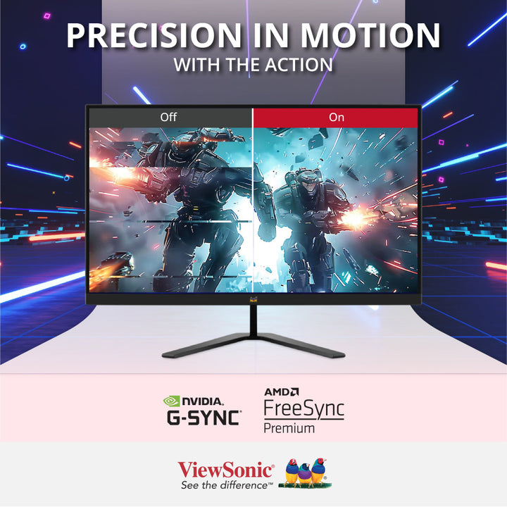 ViewSonic VX2766-2K-PRO-9 27” 320Hz 2K QHD Gaming Monitor