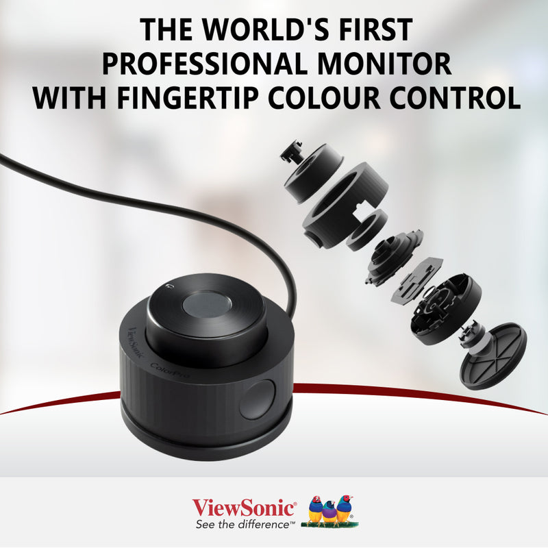 ViewSonic VP2786-4K 27" UHD Fogra & G7 Validated Photo Editing & Printout Monitor with integrated calibrator, Adobe rgb, 10 bit Color & ColorPro Sense