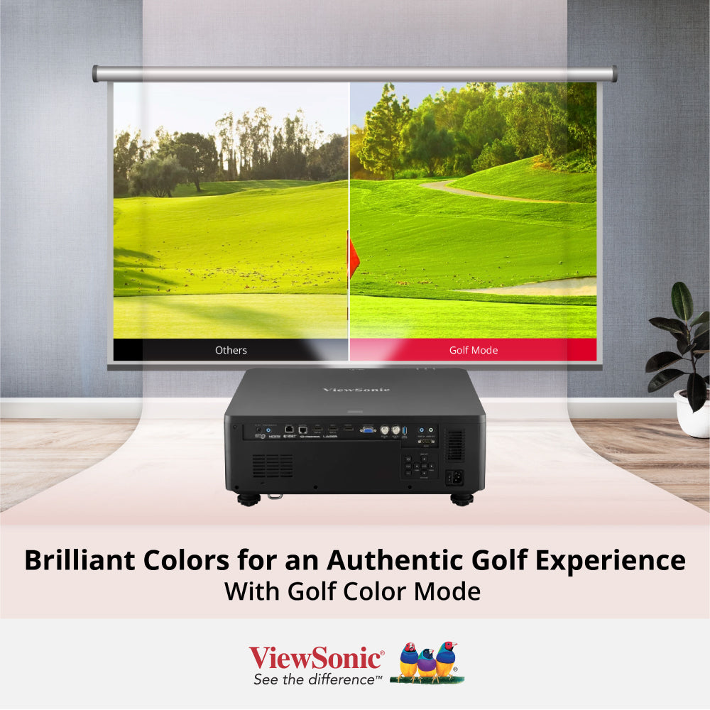 ViewSonic LS951WU 8,000 ANSI Lumens Short Throw WUXGA Laser Installation Projector