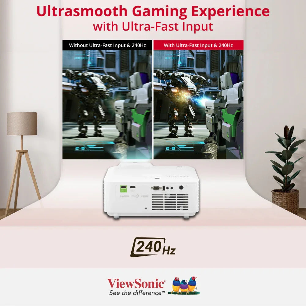 ViewSonic LX700-4K 3,500 ANSI Lumens 4K Laser Home Projector - ViewSonic Store Singapore 
