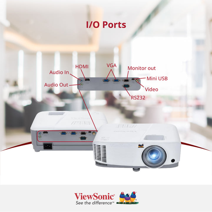 ViewSonic SP6 4,800 ANSI Lumens XGA Business Projector