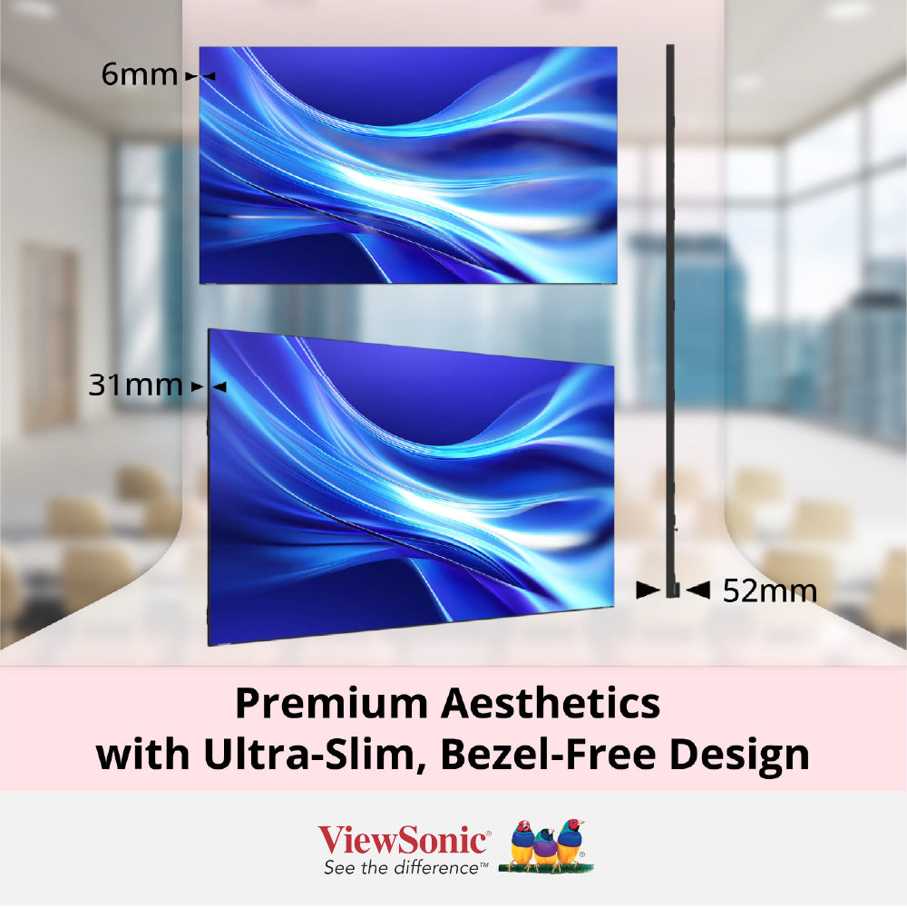 VIEWSONIC LDE163G-182 163” All-in-One Direct View LED Display