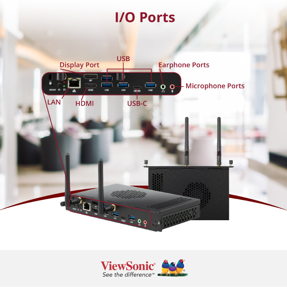 ViewSonic VPC35-W53-G1 Slot-in PC for ViewBoard®