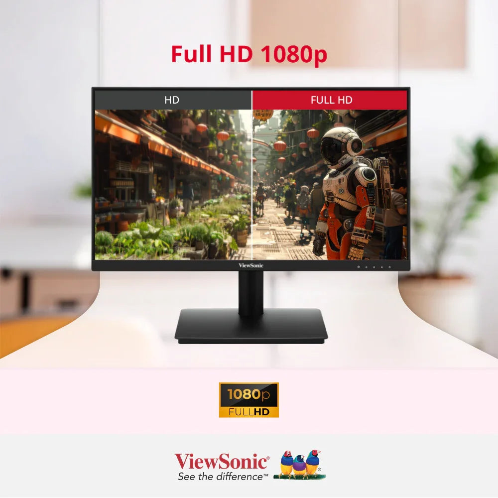 ViewSonic VA240A-H 24” Full HD Monitor 100Hz Fast 1ms Response Time