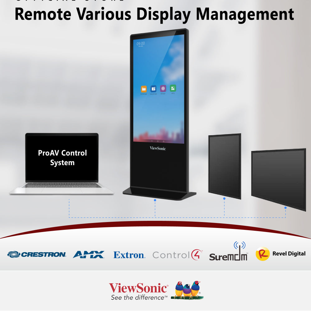 ViewSonic EP5542T 55" Multi-touch Digital ePoster - 3840 x 2160
