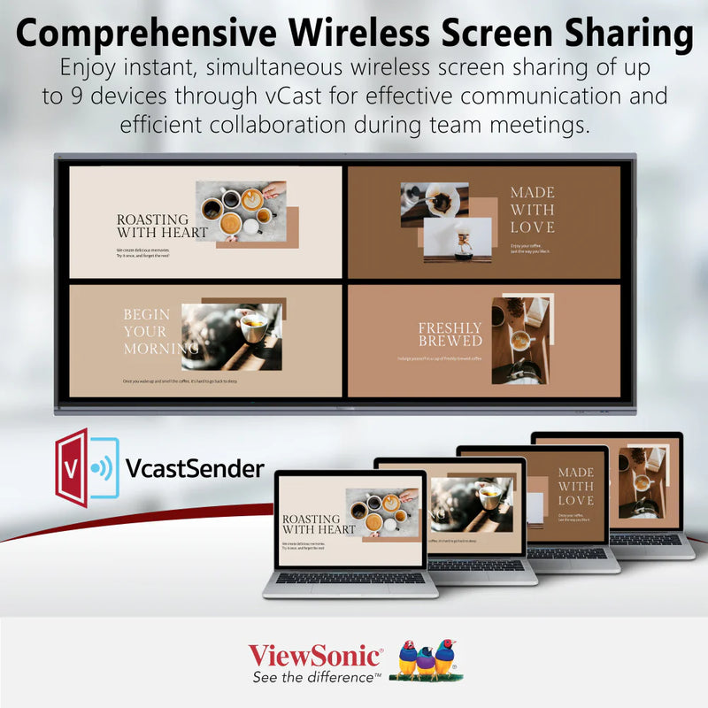 ViewSonic ViewBoard IFP105S 105" 5K Interactive Display