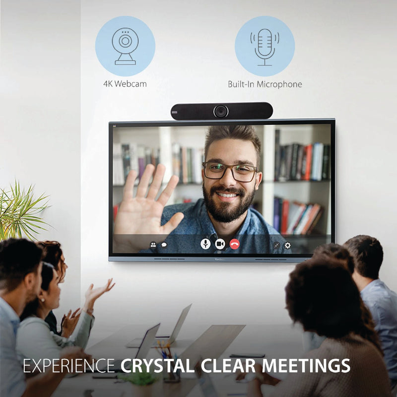 ViewSonic 4K video conferencing camera for small to medium-sized conference rooms and classrooms